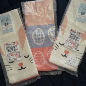 JCPenney Easter Bunny Home Tea Towels